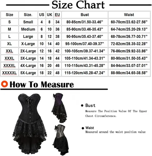 Vista 2 de Disfraz de cosplay punk de malla para mujer, corsé gótico, faja moldeadora, sexy, disponible en tallas grandes