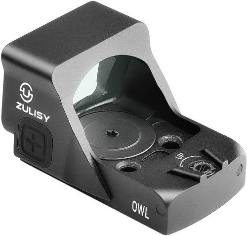 Vista 3 de Zulisy OWL 3 MOA - Mira refleja de punto verde de tamaño completo, para Doctor/Venom Footprint, adaptador óptico listo para cortar pistola, Shake