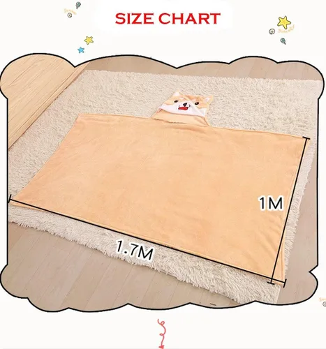 Vista 9 de Coriresha - Sudadera con capucha para niños, estilo perro, con orejas de perro en 3D y cola de perro, manga larga