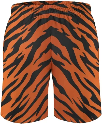 Vista 5 de Homokoir Men's Swim Trunks Bathing Suits Funny Tiger Print Quick Dry Board Shorts