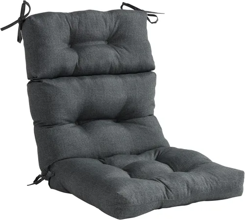 Vista 36 de Greendale Home Fashions Adobe Stripe - Cojín para silla de respaldo alto para exteriores (44 x 22 pulgadas)
