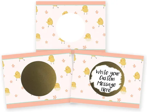 Vista 18 de My Scratch Offs 20 Boletos Dorados para el Día de San Patricio Haz tus propias Tarjetas de Rascar DIY con Adhesivos de Rascar para Boletos de Rifa