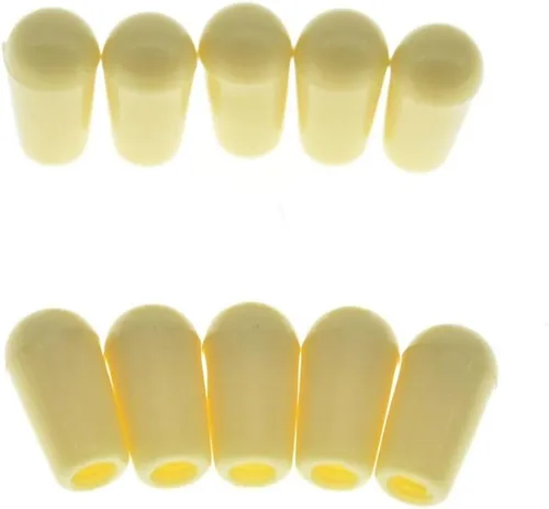 Vista 6 de KAISH 10 unids American Thread 3 Way Interruptor de palanca de punta Interruptor de tapa perilla para USA Les Paul Pickup Selector Switchcraft