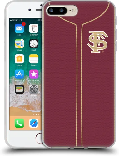 Vista 319 de Oficial Universidad Estatal de Florida FSU Soft Gel Case para iPhone de Apple 7 Plus/iPhone 8 Plus, Banner
