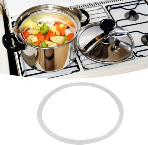 Vista 6 de Anillos de sellado de silicona transparente de repuesto de 6 tamaños para olla a presión del hogar, herramienta de cocina, accesorios de olla Insta