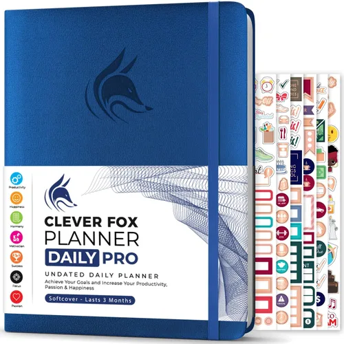 Vista 20 de Clever Fox Planner Daily PRO - Planificador diario y agenda de 8.5 x 11 pulgadas (tamaño A4) para aumentar la productividad, la gestión del tiempo