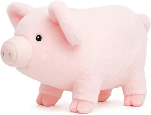 Vista 11 de WEIGEDU Juguete de peluche de vaca lechera floppy – 15.7 pulgadas suave y tierno vaca animal de peluche con ojos bordados, perfecto para niños