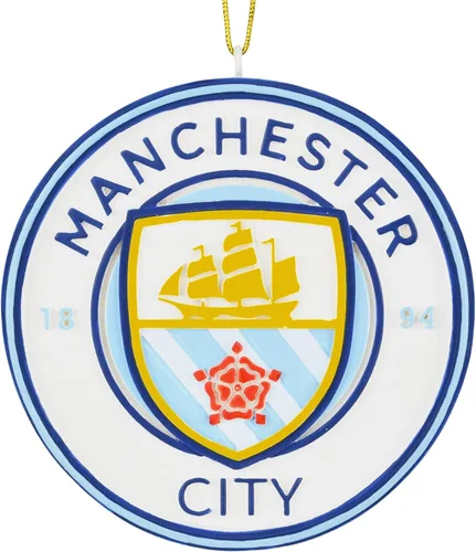 Vista 8 de Tree Buddees x Manchester City F.C. - Adorno de Navidad oficial del club de fútbol de edición limitada, equipo de fútbol de la Premier League