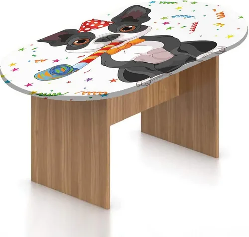 Vista 26 de XISUNYA Mantel ovalado ajustable para patio, decoración de cumpleaños, de poliéster, con bordes elásticos, diseño de búhos de dibujos animados