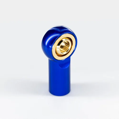 Vista 8 de [20 piezas] M3 RC, extremos de varilla de rótula M3 de aleación de aluminio CNC con bola de cobre chapada en oro, extremos de enlace de precisión