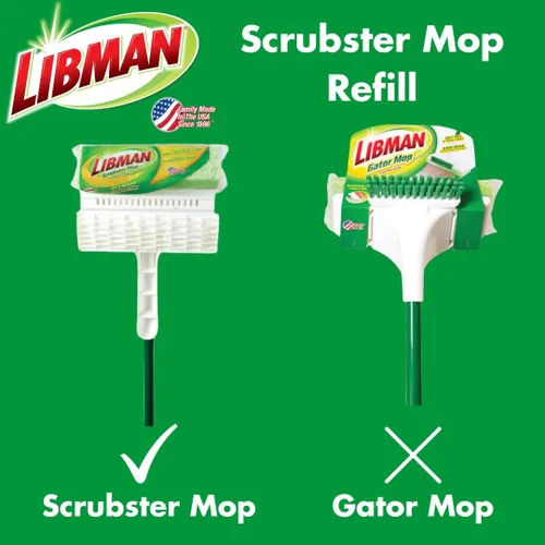 Vista 2 de Libman Commercial Recambio de fregona para fregona Caja de 6