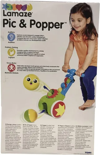 Vista 2 de Lamaze Juego activo de Pic & Popper para edades de 2 a 3 años