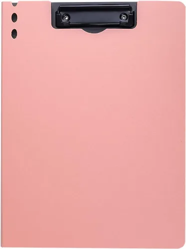 Vista 8 de Carpeta plegable con portapapeles, portapapeles plegables con soporte para bolígrafo y cubierta, tablero de clip tamaño carta estándar A4, 12.5 x