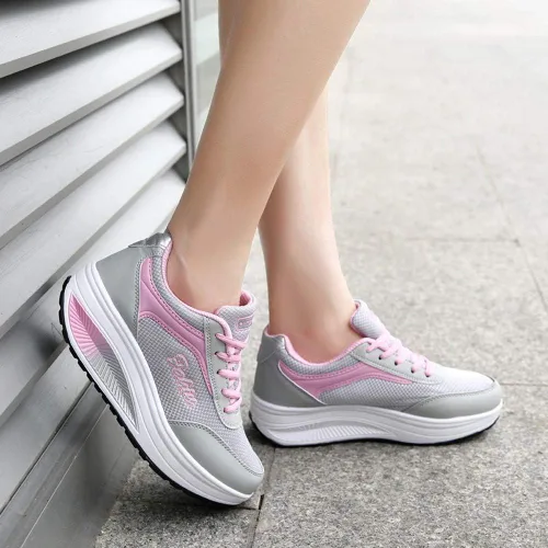 Vista 6 de JWSVBF Cute Sneakers for Women Trendy Knit Mesh Dress Sandals with Arch Support Loafers Shoes Casual Unisex Fashion Summer