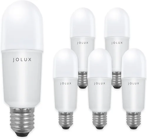 Vista 9 de Jolux Focos LED para accesorios cerrados, equivalente a 100 W (14 W), 2700 K blanco suave, 1500 lm, base E26 delgada de 1.81 pulgadas, no regulable