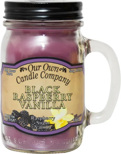 Vista 64 de Vela Campfire S'Mores, Our Own Candle Company, mezcla de soja, tarro de 13 onzas