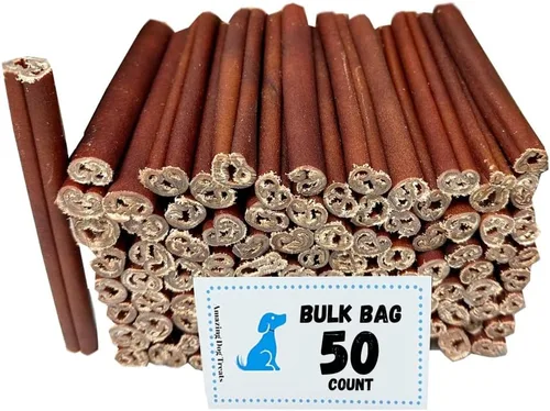Vista 10 de Amazing Dog Treats Barra de Colágeno de 6 Pulgadas - (10 Unidades) - Barras de Colágeno para Perros - Huesos para Perros Sin Cuero