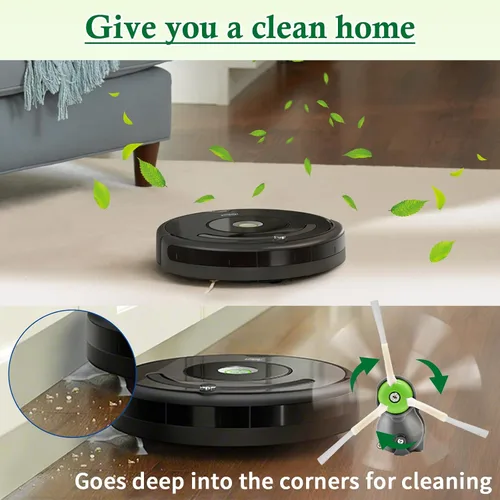 Vista 14 de ilovelife Pieza de módulo de motor de cepillo lateral de repuesto compatible con iRobot Roomba E6 E5 i7 500 600 700 800 900 Series – Accesorio