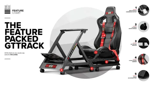 Vista 2 de Next Level Racing GTTrack Simulator Cockpit (NLR-S009)