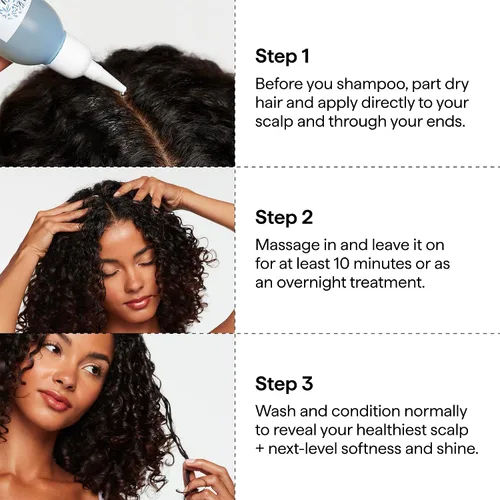 Vista 6 de Briogeo Scalp Revival Rosemary Pre-Wash Oil Moisturizing Scalp Treatment for Dry, Flaky, or Itchy Scalp Strengthens Hair & Soothes Scalp Vegan
