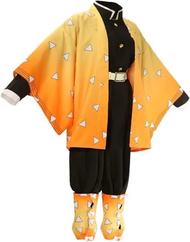 Vista 2 de Disfraz de cosplay para niños, estilo kimono, disfraz