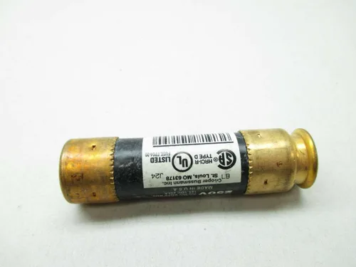Vista 4 de LOTE 3 COOPER BUSSMANN FRN-R-45 FUSETRON 45A AMP 250V-AC FUSIBLE D463015