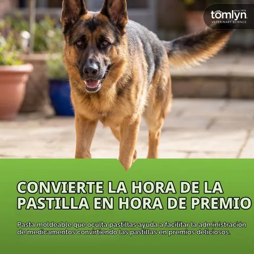Vista 2 de TOMLYN Pill-Masker - Pasta aromatizada de tocino original para perros y gatos, 4 onzas