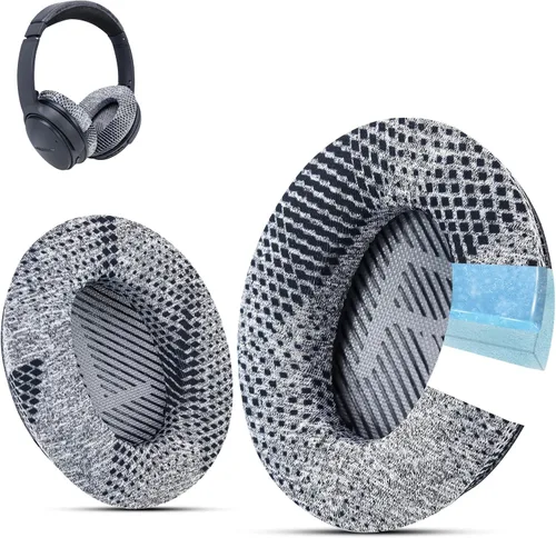 Vista 10 de Krone Kalpasmos - Almohadillas para Bose QC35 y QC45, tela suave Azul