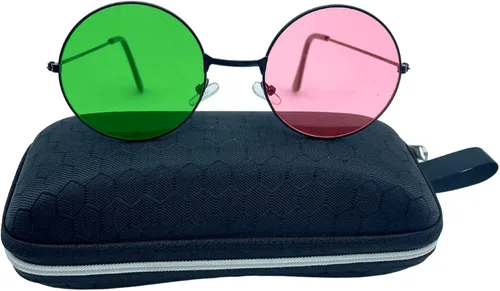 Vista 5 de spansee Gafas de fideos para festivales Coachella, gafas de sol para cosplay, famosos fideos de la banda, gafas para disfraz de Halloween y cosplay