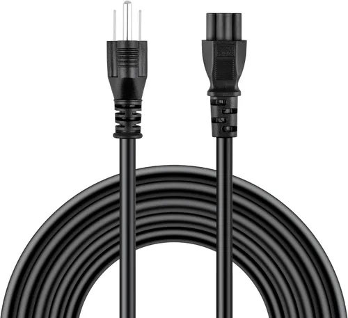 Vista 4 de Cable de alimentación de CA de 5 pies para Epson Workforce ET-4750 EcoTank AIO Cable de impresora