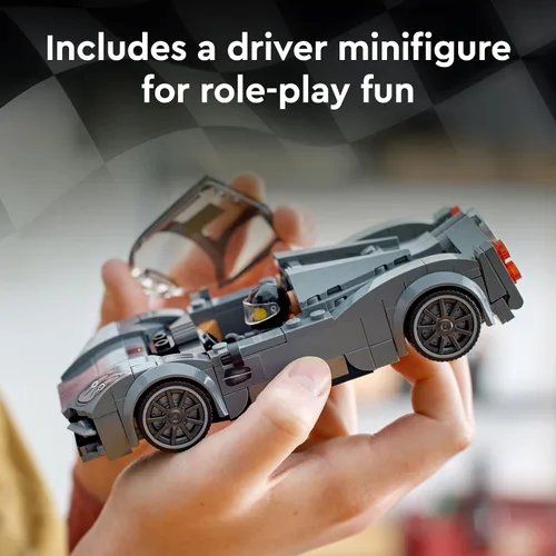 Vista 6 de LEGO Speed Champions Pagani Utopia 76915 Set de Construcción de Modelo de Juguete de Auto de Carrera, Hipercoche Italiano, Vehículo de Carrera