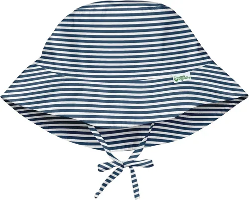 Vista 11 de i play. by green sprouts - Sombrero de protección solar UPF 50+ con protección solar ajustable para crecer con el bebé Dinosaurios Aqua