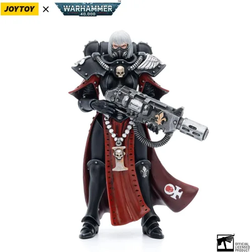Vista 2 de Figuras de acción JoyToy 1/18 Warhammer 40k Mecha Joy Toy Modelo de Adepta Sororitas Hermana de Batalla Hermana Jurel