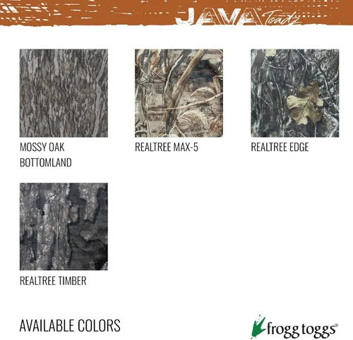 Vista 4 de FROGG TOGGS Java Toadz 2.5 Camo Chaqueta impermeable transpirable para hombre