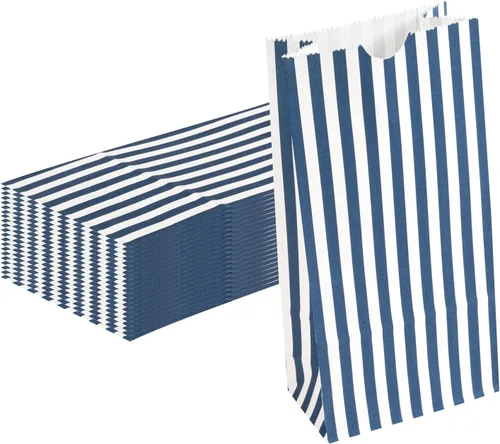 Vista 39 de Restaurantware Bag Tek - Bolsas de papel de 2 libras, 100 bolsas de almuerzo desechables, pequeñas para almuerzos, sándwiches y aperitivos, bolsas