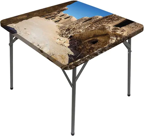 Vista 10 de Mantel cuadrado con diseño de galaxia y espiral, diseño de planeta y espiral, para mesa de 24 x 24 pulgadas, para restaurantes, picnic, patio