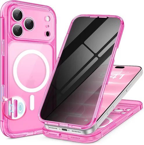 Vista 58 de BERFY for iPhone 12 Pro Max Case, Fit for Magsafe Negro