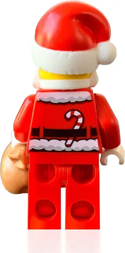 Vista 2 de LEGO Ciudad vacaciones Adviento minifigura - Papá Noel con gafas (60155)