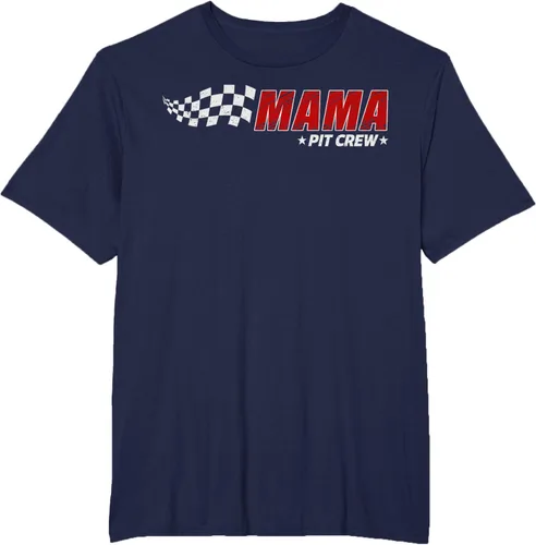 Vista 63 de Mama Pit Crew Race Car Birthday Family Matching Pit Crew Camiseta