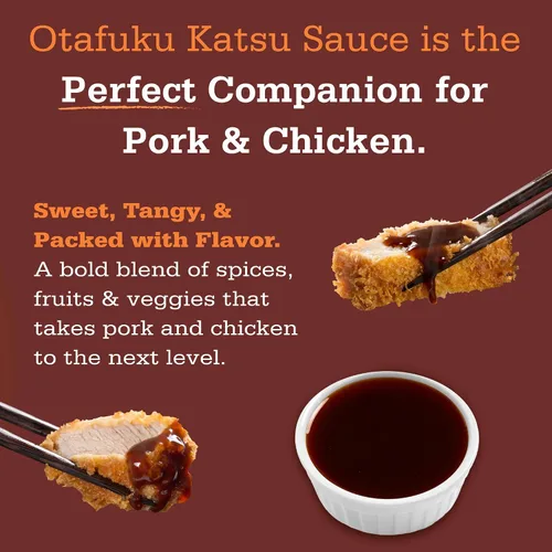 Vista 6 de Otafuku Salsa Tonkatsu, rica y sabrosa salsa Katsu (14 onzas)