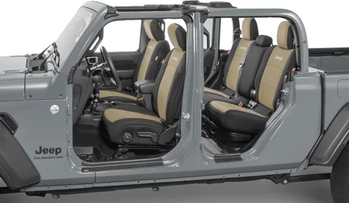 Vista 21 de Diver Down Juego de fundas de asiento de neopreno para Jeep Gladiator JT 2020-2026, juego de asiento delantero y trasero, ajuste personalizado
