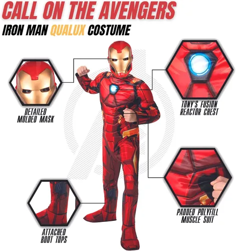 Vista 2 de Marvel boys Style 1Youth Boys Costume