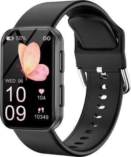 Vista 10 de MorePro Rastreador de salud para mujeres y hombres, monitoreo de presión arterial y oxígeno de frecuencia cardíaca 24/7, monitor de sueño, más