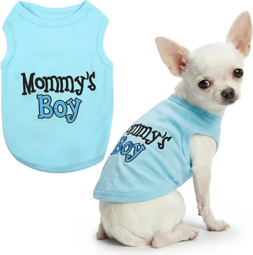 Vista 62 de Parisian Pet - Camiseta para perros y gatos, con texto en inglés Daddy's Girl, 2XS