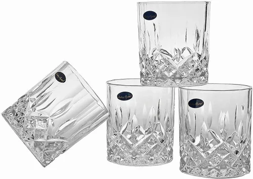 Vista 2 de Amlong Crystal - Vasos de vidrio de plomo, antiguos, 4