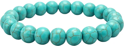 Vista 497 de Amazing Gemstone Crystal Bracelet for Women Men's Gifts - Protection Healing Crystal Bracelet - 8mm Gemstone Beaded Stretchable Bracelet Pulseras