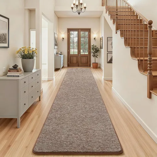 Vista 51 de AROGAN Alfombra Shag de Pasillo de 2 x 4 pies para pasillos, alfombras lavables con espuma viscoelástica para dormitorio, entrada