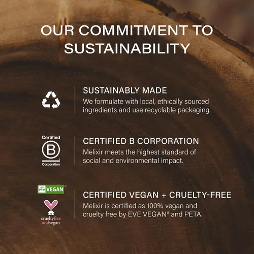 Vista 9 de MELIXIR - bálsamo de labios vegano (8 tonos), sin cera de abejas, sin petrolato, base vegetal nutritiva profunda, bálsamo de labios vegano