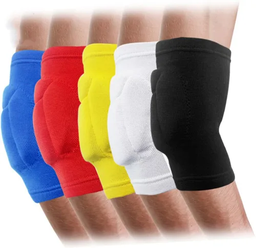 Vista 8 de Coderas acolchadas para deportes, 1 par de protectores de brazo de compresión transpirable y absorbente de golpes para baloncesto, voleibol