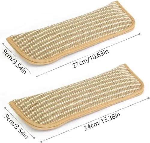 Vista 6 de Almohada con hierba gatera - Juguetes orgánicos para Gatos con hierba gatera, cuerda masticable resistente para Gatos, juguete interactivo